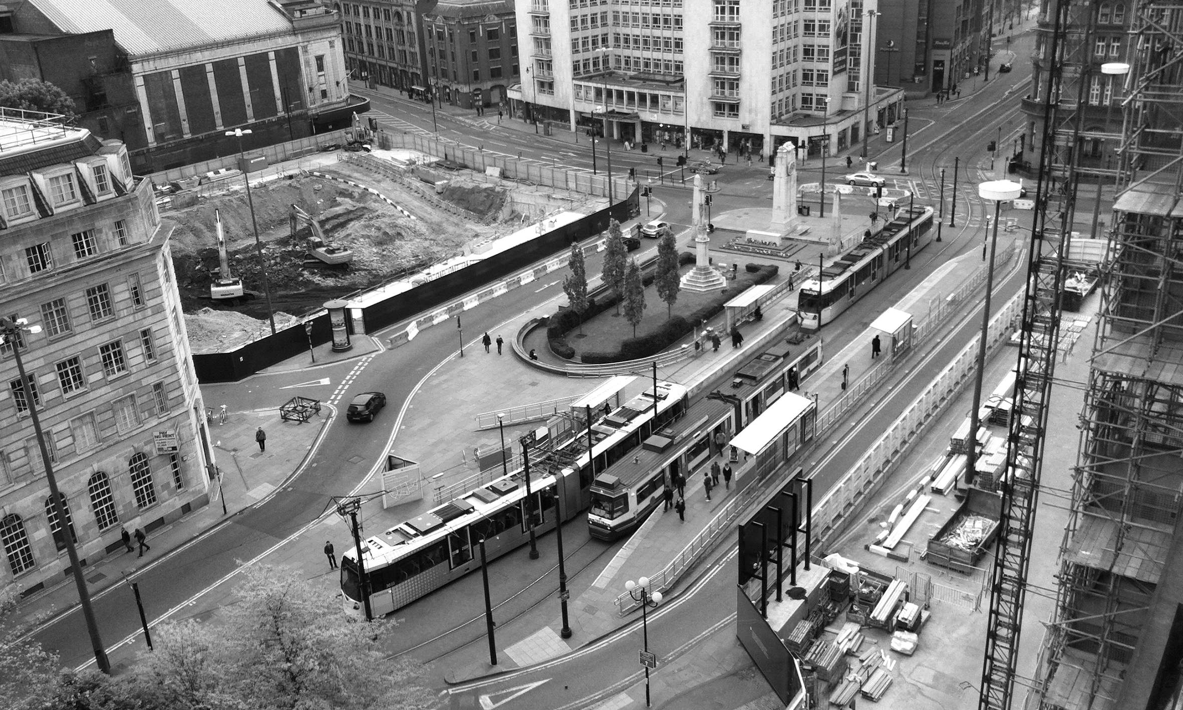 St Peter's Square, Manchester, UK Biennal